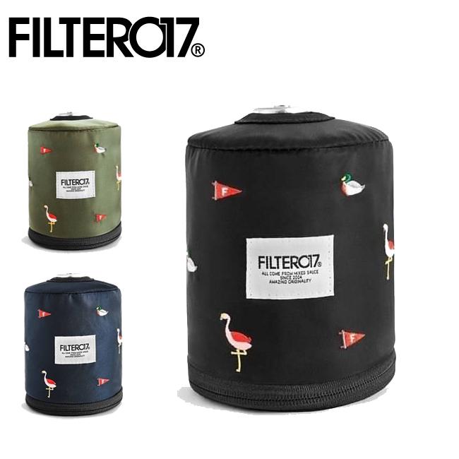 Filter017 ワイルドライフ刺繍ガス缶カバー / ロールペーパーカバー 【収納/雑貨/アウトドア/キャンプ】【メール便・代引不可】 | ブランド登録なし