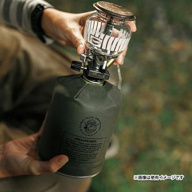 Filter017 ワックスキャンバスガス缶カバー(大/450g) 【収納/雑貨/アウトドア/キャンプ】【メール便・代引不可】 | ブランド登録なし | 03