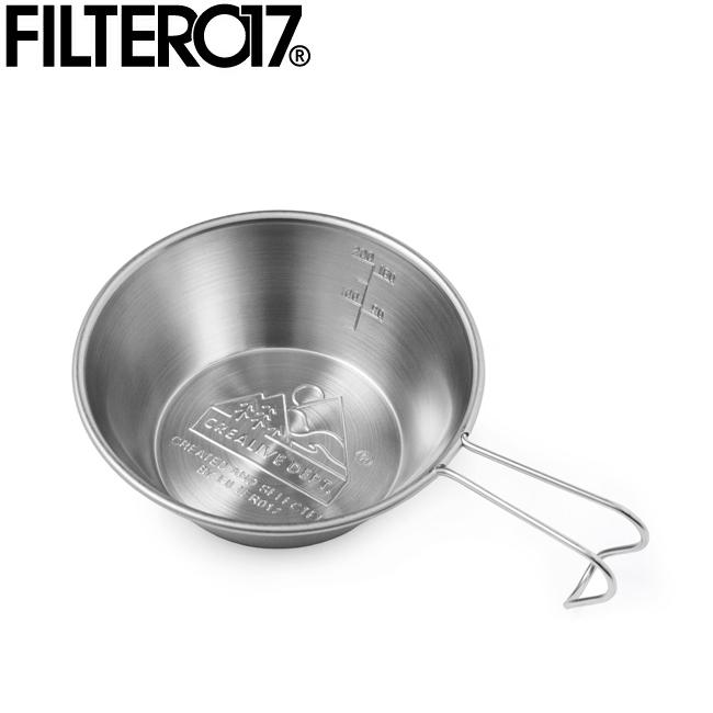Filter017 クリエライブデパート 頂上ロゴ ステンレスシェラカップ 300ml 【計量/アウトドア/キャンプ】 | ブランド登録なし