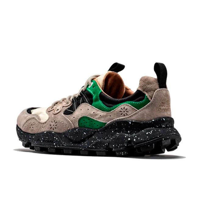 FlowerMOUNTAIN フラワーマウンテン YAMANO3 ヤマノスリー Beige/Green FM63093 【アウトドア/靴/スニーカー/シューズ/メンズ】の画像
