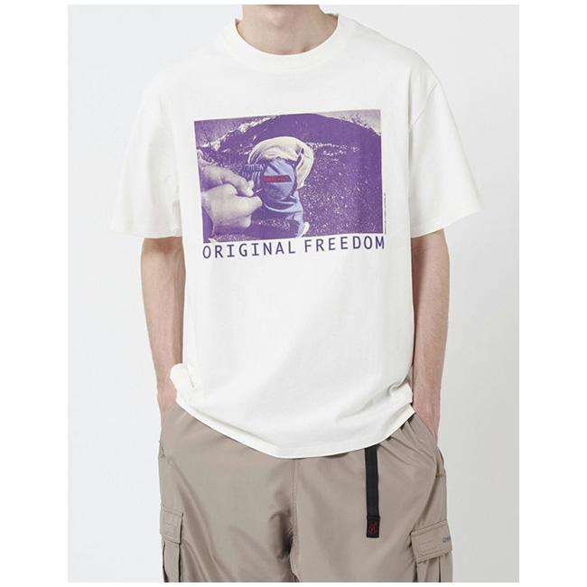 GRAMICCI グラミチ ORIGINAL FREEDOM TEE オリジナルフリーダムTシャツ G3SU-T048 【メンズ/トップス/半袖/アウトドア】【メール便・代引不可】｜highball｜03