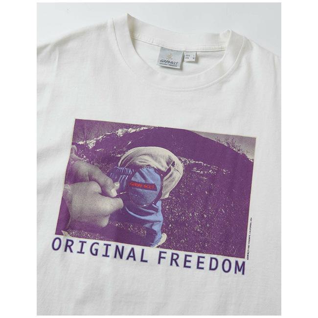 GRAMICCI グラミチ ORIGINAL FREEDOM TEE オリジナルフリーダムTシャツ G3SU-T048 【メンズ/トップス/半袖/アウトドア】【メール便・代引不可】｜highball｜05