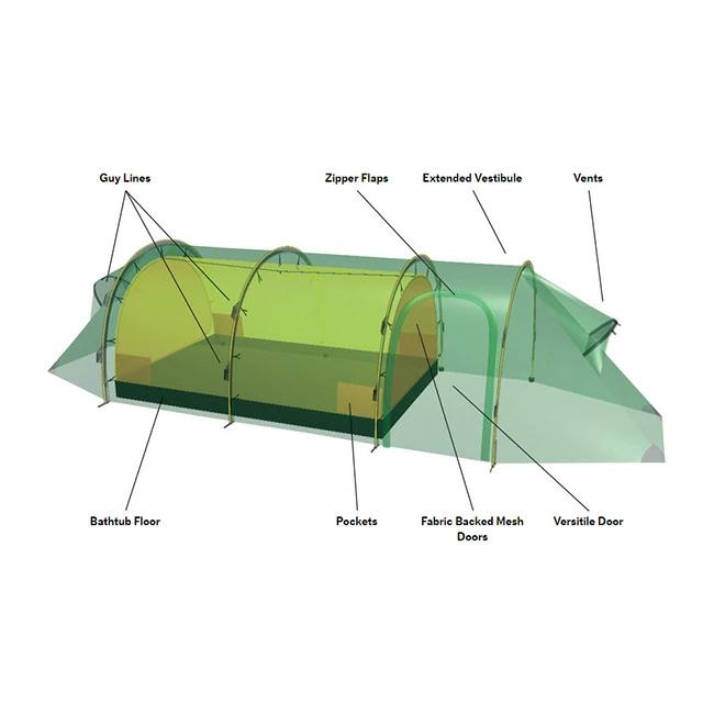 HILLEBERG（ヒルバーグ） テント トンネル型 アウトドア オール