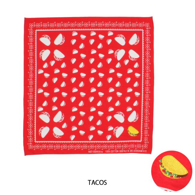 インストゥルメンタル MEXICAN BANDANA メキシカンバンダナ IN-095 【刺繍/ハンカチ/雑貨】【メール便・代引不可】 | ブランド登録なし | 04