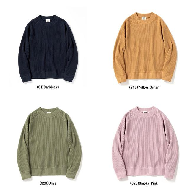 Jackman（ジャックマン） Waffle Midneck ワッフルミッドネック JM7200