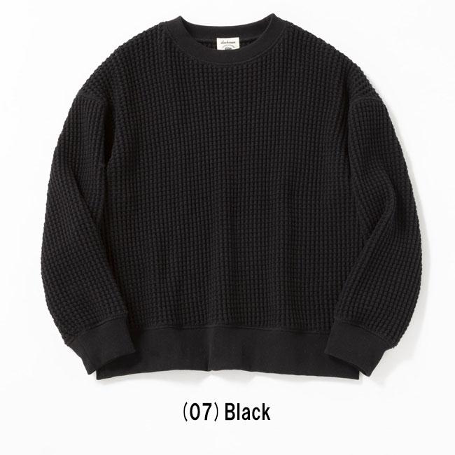 Jackman ジャックマン Waffle Crewneck ワッフルクルーネック JM7479 【 アウトドア トレーナー 長袖 トップス 】_6