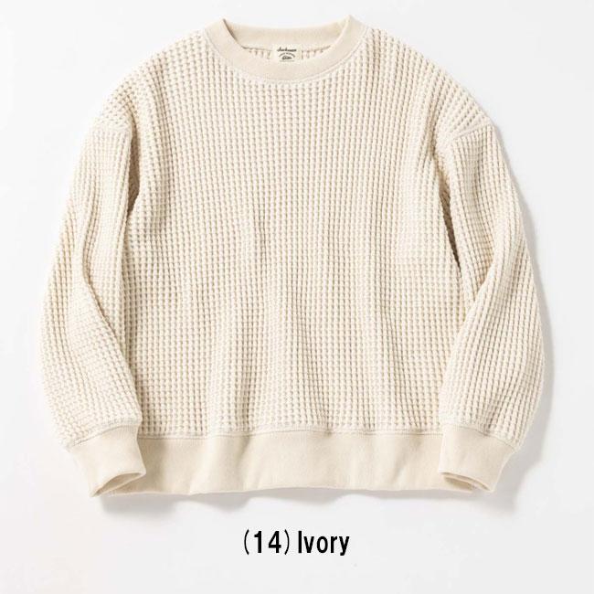 Jackman ジャックマン Waffle Crewneck ワッフルクルーネック JM7479 【 アウトドア トレーナー 長袖 トップス 】_7