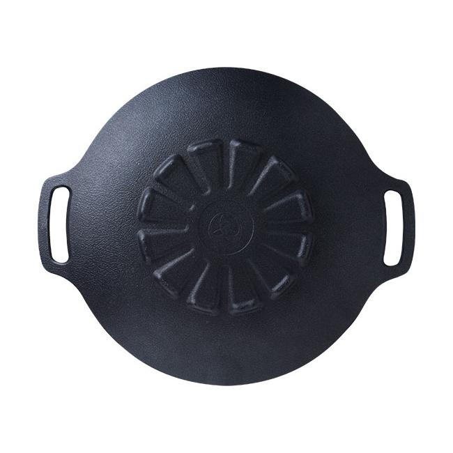 バーベキュー・調理用品 JHQ MULTI GRIDDLE 29cm JHQ 鉄板マルチグリドル 深型 29cm アウトドア プレート 丸型