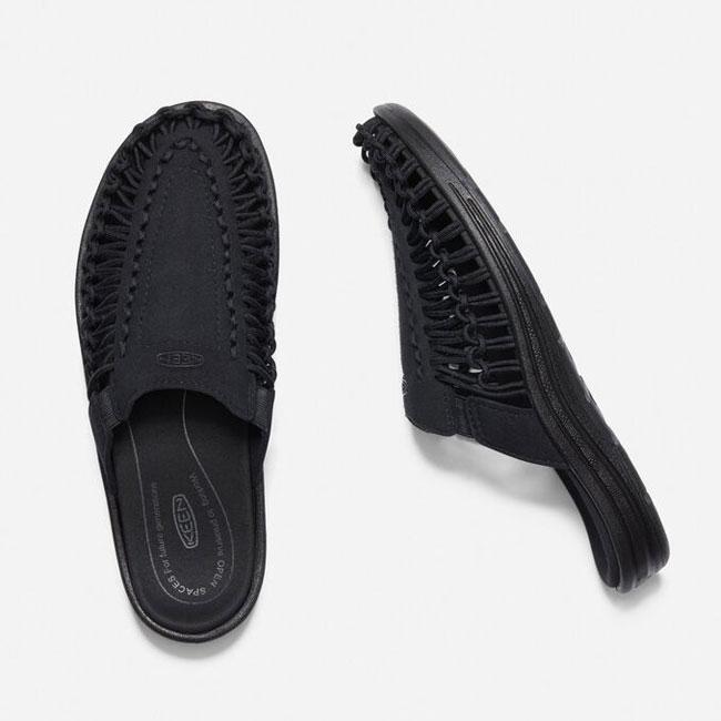 KEEN（キーン） UNEEK II Slide ユニークツースライド Black/Black