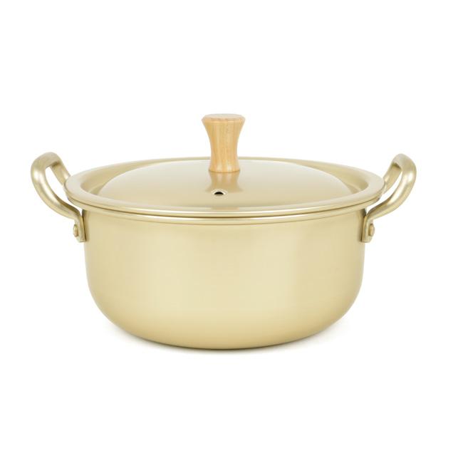 【おまとめ特売】しゅう酸 ゴールド 日本製 アルミ 大 中 両手 片手鍋 5点 71xyXVz8ayL._AC_UF894,