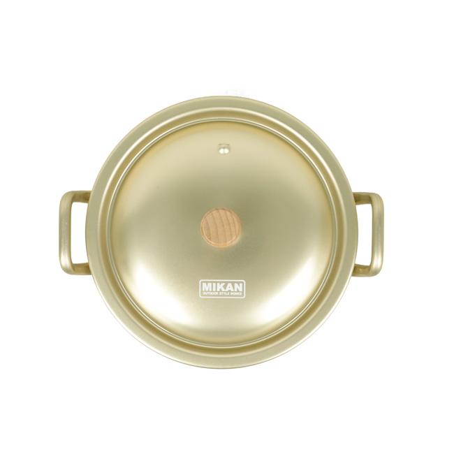 【おまとめ特売】しゅう酸 ゴールド 日本製 アルミ 大 中 両手 片手鍋 5点 71xyXVz8ayL._AC_UF894,