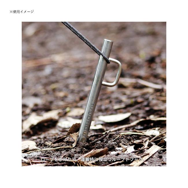 10本セット】MONORAL / Tiソリッドチタンペグ 25cm 【公式通販】