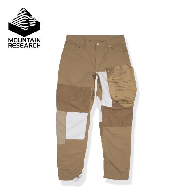 マウンテンリサーチ☆メンズ☆パッチワークチノパン Mountain Research マウンテンリサーチ MT PANTS LIGHT MTパンツライト