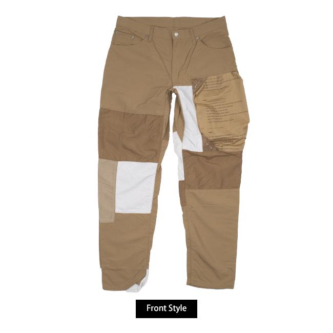 マウンテンリサーチ☆メンズ☆パッチワークチノパン Mountain Research マウンテンリサーチ MT PANTS LIGHT MTパンツライト