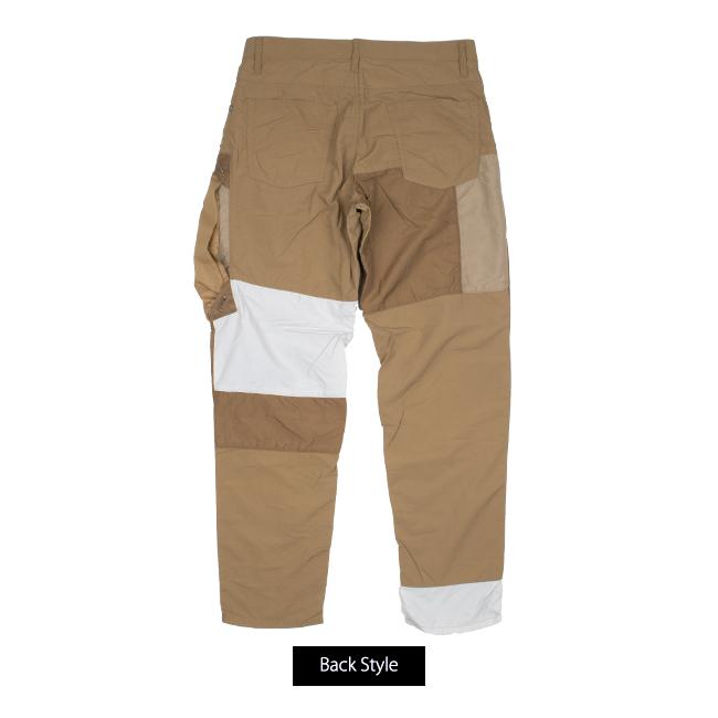 マウンテンリサーチ☆メンズ☆パッチワークチノパン Mountain Research マウンテンリサーチ MT PANTS LIGHT MTパンツライト