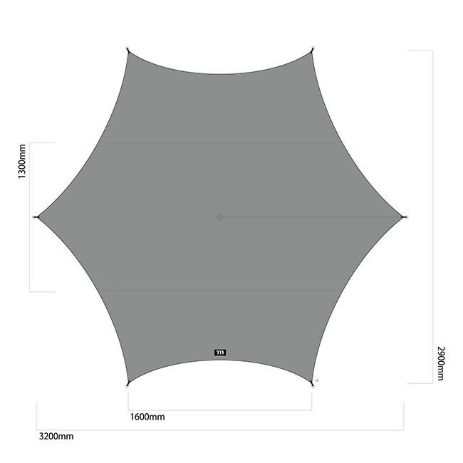 MURACO ムラコ HEXA ULTRA ヘキサウルトラ GRAY TP001 【タープ MURACO ムラコ HEXA ULTRA ヘキサウルトラ GRAY TP001 【タープ