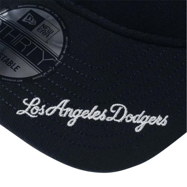 NEWERA ニューエラ 9THIRTY MLB Visor Logo ロサンゼルス・ドジャース ブラック 14109772 【 キャップ 帽子 アウトドア 】｜highball｜04