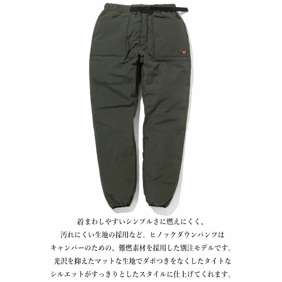 NANGA ナンガ 別注モデル HINOC DOWN PANTS ヒノックダウン