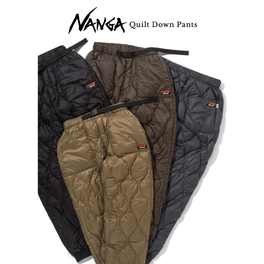 NANGA（ナンガ） 別注モデル キルトダウンパンツ 【ボトムス