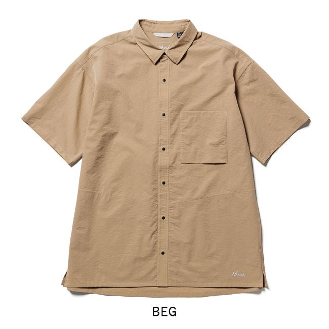 NANGA（ナンガ） DotAir COMFY S/S SHIRT ドットエアーコンフィー
