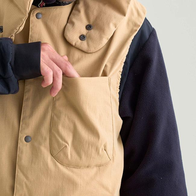 NANGA（ナンガ） HINOC RIPSTOP INNER DOWN VEST ヒノックリップス