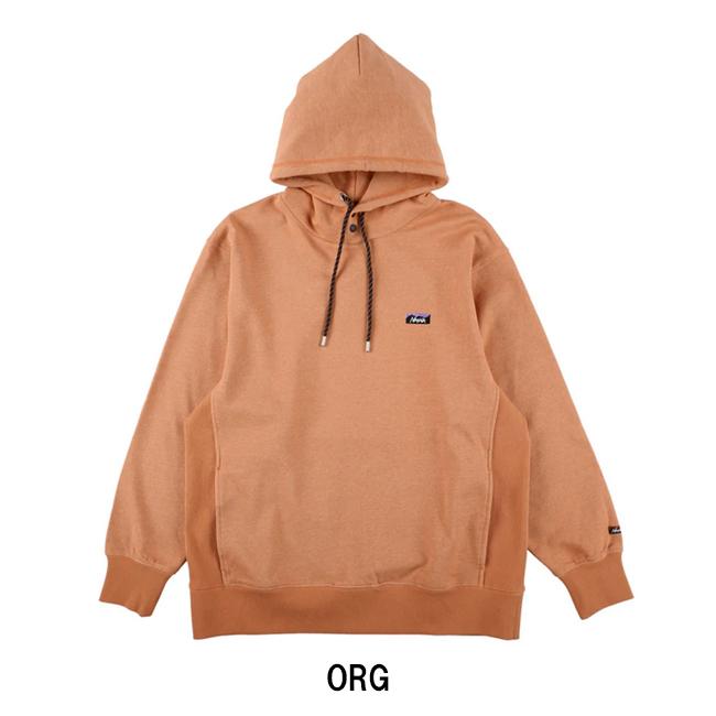 NANGA（ナンガ） ECO HYBRID MINI BOX LOGO EMBROIDERY SWEAT HOODIE