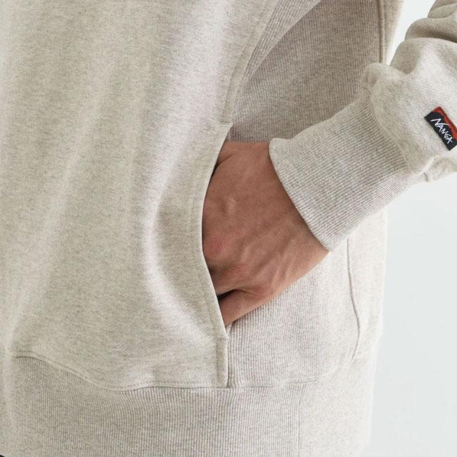 NANGA ナンガ ECO HYBRID MINI BOX LOGO EMBROIDERY SWEAT HOODIE エコハイブリッドミニボックスロゴエンブロイダリーパーカー【 長袖 フード スウェット 】_2