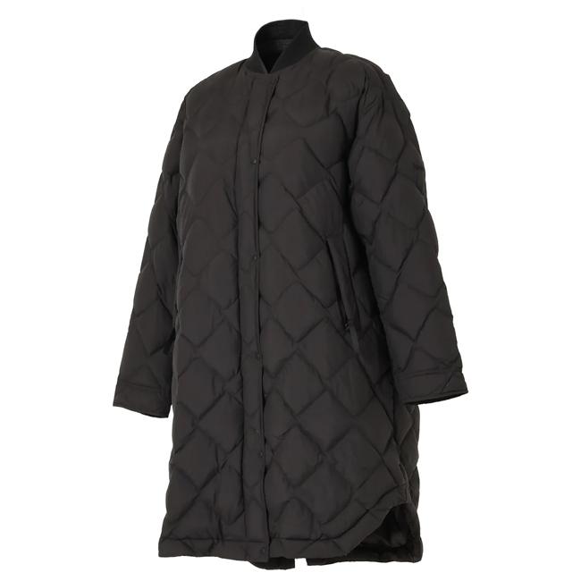 NANGA（ナンガ） RIB COLLAR QUILTED DOWN COAT W リブカラー