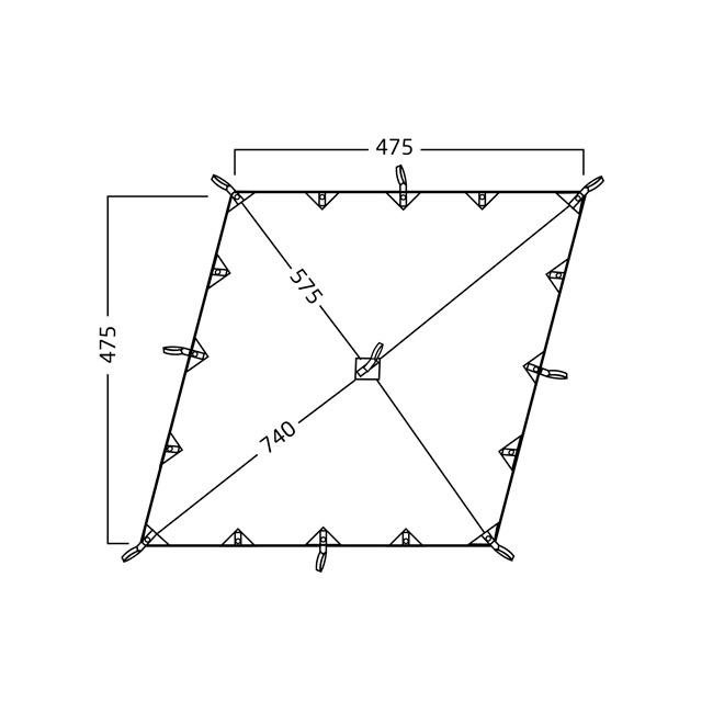 NORDISK（ノルディスク） KARI 20 DIAMOND カリ20ダイヤモンド 242044