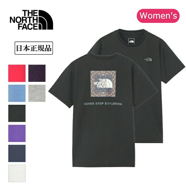 THE NORTH FACE（ザ ノースフェイス） S/S Bandana Square Logo Tee