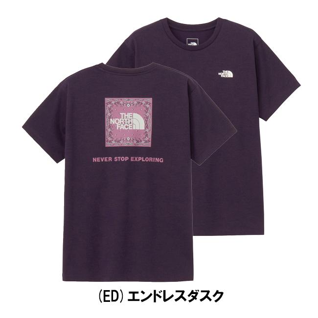 THE NORTH FACE（ザ ノースフェイス） S/S Bandana Square Logo Tee