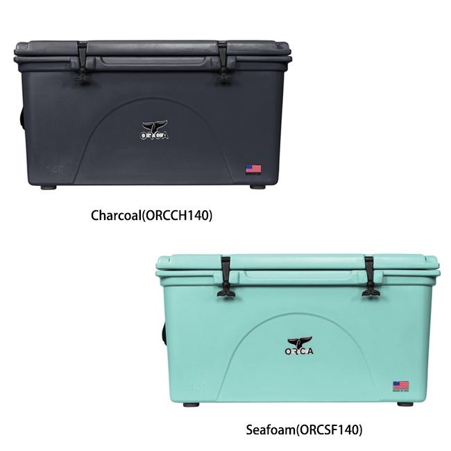 (未使用) ORCA オルカ クーラーボックス 140 Quart Charcoal 大容量 ハード 保冷 キャンプ 釣り ORCA（オルカ） 【購入特典あり】ORCA クーラーボックス 140 Quart