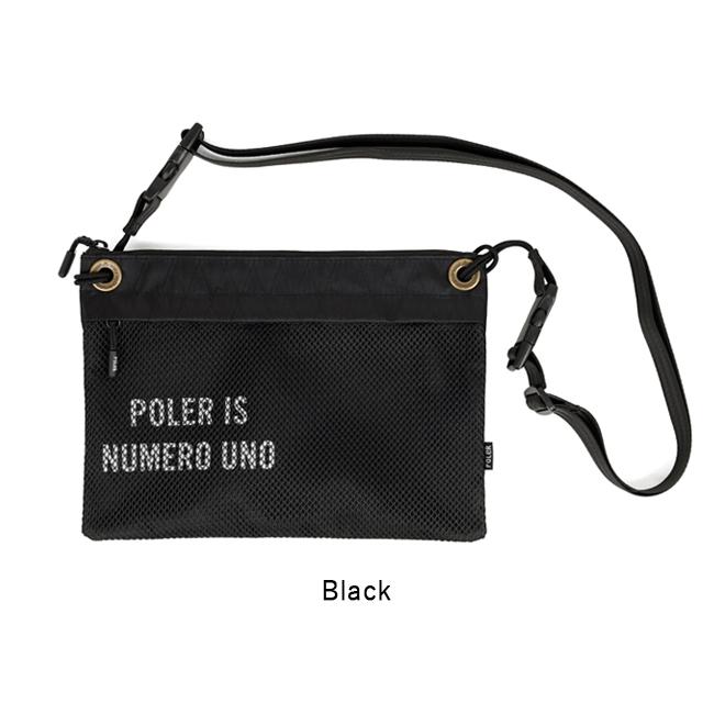 POLeR ポーラー X-CLOTH SACOCHE サコッシュ 241MCV-04 【 ショルダー カバン アウトドア フェス キャンプ 】【メール便・代引不可】 | POLeR | 06