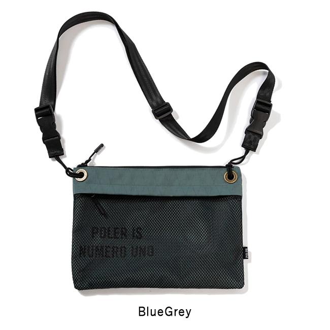 POLeR ポーラー X-CLOTH SACOCHE サコッシュ 241MCV-04 【 ショルダー カバン アウトドア フェス キャンプ 】【メール便・代引不可】 | POLeR | 09
