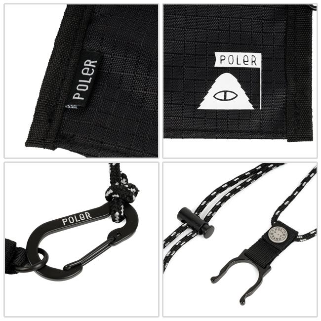 POLeR ポーラー STUFFABLE DRINK POUCH スタッファブルドリンクポーチ 241MCV-04 ショルダー ペットボトル 缶 アウトドア フェス】【メール便・代引不可】 | POLeR | 05