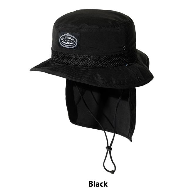 POLeR ポーラー 2WAY DRAW+SUNGUARD BRIM HAT 2ウェイドローサンガードブリムハット 251MCV0031【 帽子 日よけ サンシェード キャンプ 】【メール便・代引不可】 | POLeR | 02