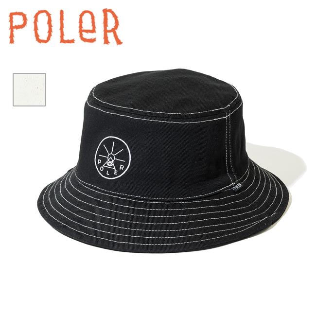 POLeR ポーラー TWILL BUCKET HAT ツイルバケットハット 251MCV0084 【 帽子 バケハ 日よけ キャンプ アウトドア 】【メール便・代引不可】 | POLeR