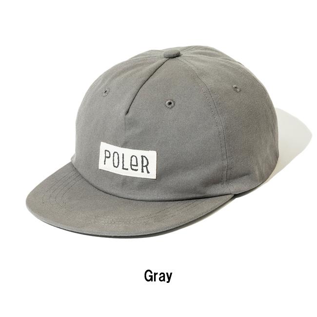 POLeR ポーラー FURRY FONT COTTON 6P CAP ファリーフォントコットン6Pキャップ 251MCV0087 【 帽子 日よけ キャンプ アウトドア 】 | POLeR | 03
