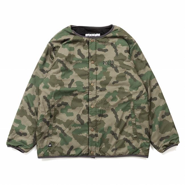 POLeR ポーラー AFD×POLER REVERSIBLE QUILTED JACKET リバーシブルキルティッドジャケット 253MCV0004【 アウター 防寒 撥水 軽量 保温 キャンプ コラボ 】 | POLeR | 08