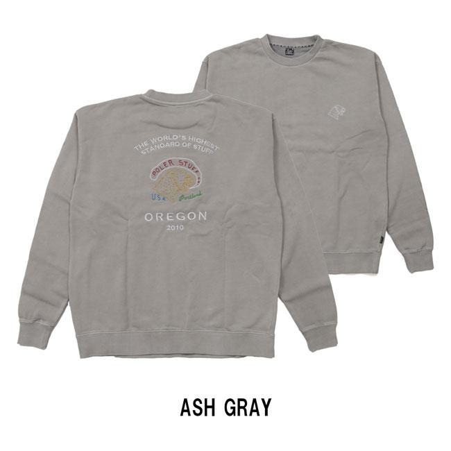 POLeR ポーラー EMB PIGMENT DYE CREW EMBピグメントダイクルー 253MCV0033 【 トップス 長袖 トレーナー スウェット プルオーバー アウトドア 】 | POLeR | 07