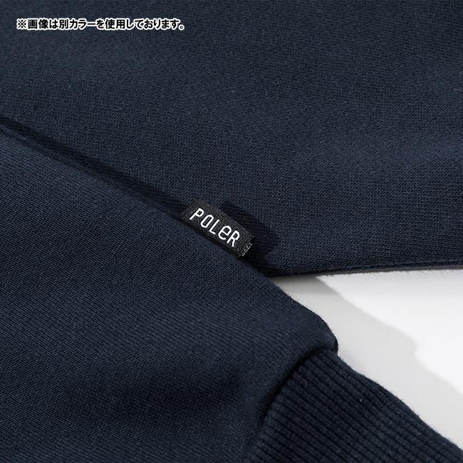 POLeR ポーラー PSYCHEDELIC LOGO CREW サイケデリックロゴクルー 253MCV0041 【 トップス 長袖 トレーナー スウェット プルオーバー アウトドア 】 | POLeR | 03