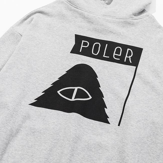 POLeR ポーラー FURRY FONT HOOD ファーリーフォントフード 253MCV0066 【 トップス 長袖 パーカー フーディー プルオーバー アウトドア 】 | POLeR | 02