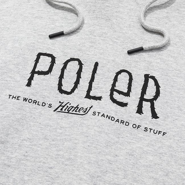 POLeR ポーラー FURRY FONT HOOD ファーリーフォントフード 253MCV0066 【 トップス 長袖 パーカー フーディー プルオーバー アウトドア 】 | POLeR | 04