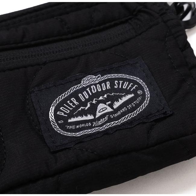 POLeR ポーラー QUILTED 2 WAY POUCH キルテッド2ウェイポーチ 253MCV0125 【 収納 肩掛け ショルダー 斜めかけ フェス アウトドア 】【メール便・代引不可】 | POLeR | 01