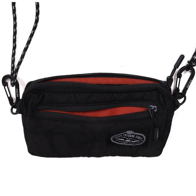 POLeR ポーラー QUILTED 2 WAY POUCH キルテッド2ウェイポーチ 253MCV0125 【 収納 肩掛け ショルダー 斜めかけ フェス アウトドア 】【メール便・代引不可】 | POLeR | 03