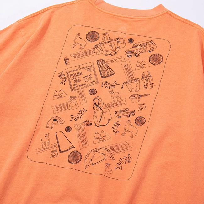 POLeR ポーラー PIGMENT DAY ONE RELAX FIT TEE ピグメントデイワンリラックスフィットティー 261MCV0054【 半袖 Tシャツ アウトドア 】【メール便・代引不可】 | POLeR | 03