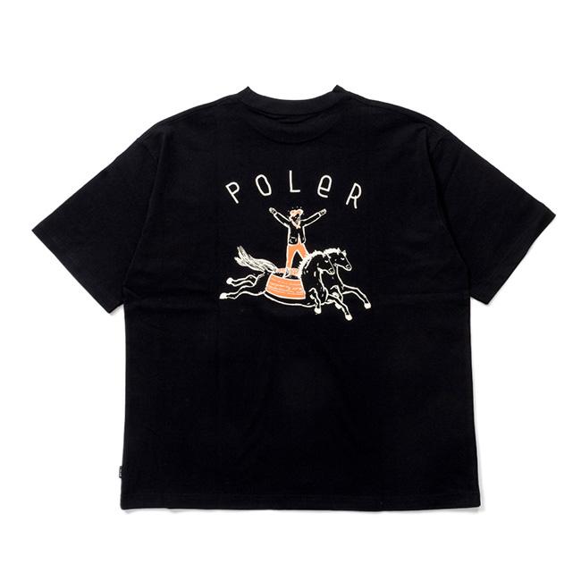 POLeR ポーラー HORSE RELAX FIT TEE ホースリラックスフィットティー 261MCV0061 【 トップス 半袖 Tシャツ キャンプ アウトドア 】【メール便・代引不可】 | POLeR | 02