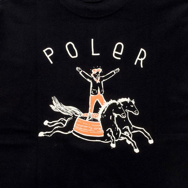 POLeR ポーラー HORSE RELAX FIT TEE ホースリラックスフィットティー 261MCV0061 【 トップス 半袖 Tシャツ キャンプ アウトドア 】【メール便・代引不可】 | POLeR | 05