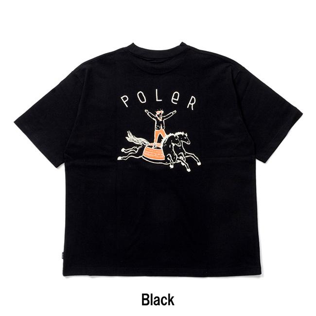POLeR ポーラー HORSE RELAX FIT TEE ホースリラックスフィットティー 261MCV0061 【 トップス 半袖 Tシャツ キャンプ アウトドア 】【メール便・代引不可】 | POLeR | 08