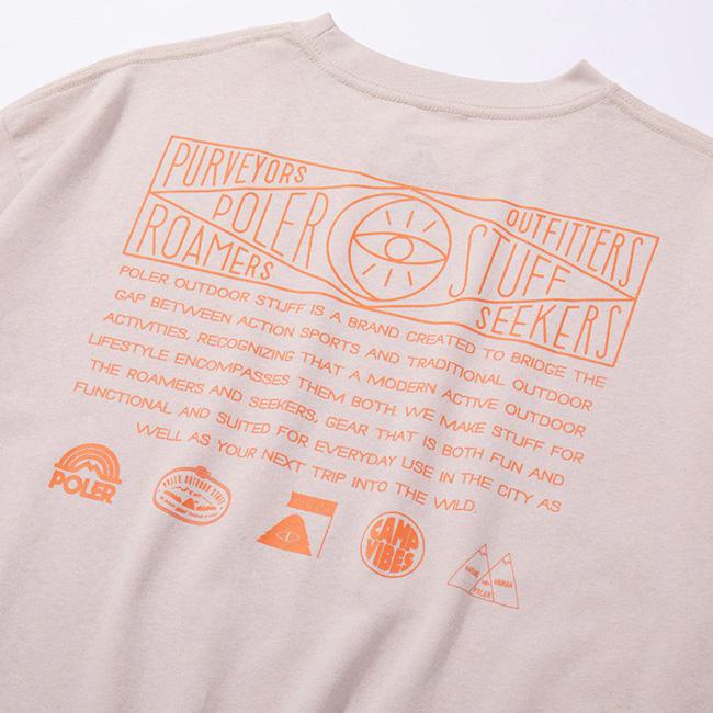 POLeR ポーラー HISTORY RELAX FIT TEE ヒストリーリラックスフィットティー 261MCV0062 【 半袖 Tシャツ キャンプ アウトドア 】【メール便・代引不可】 | POLeR | 03